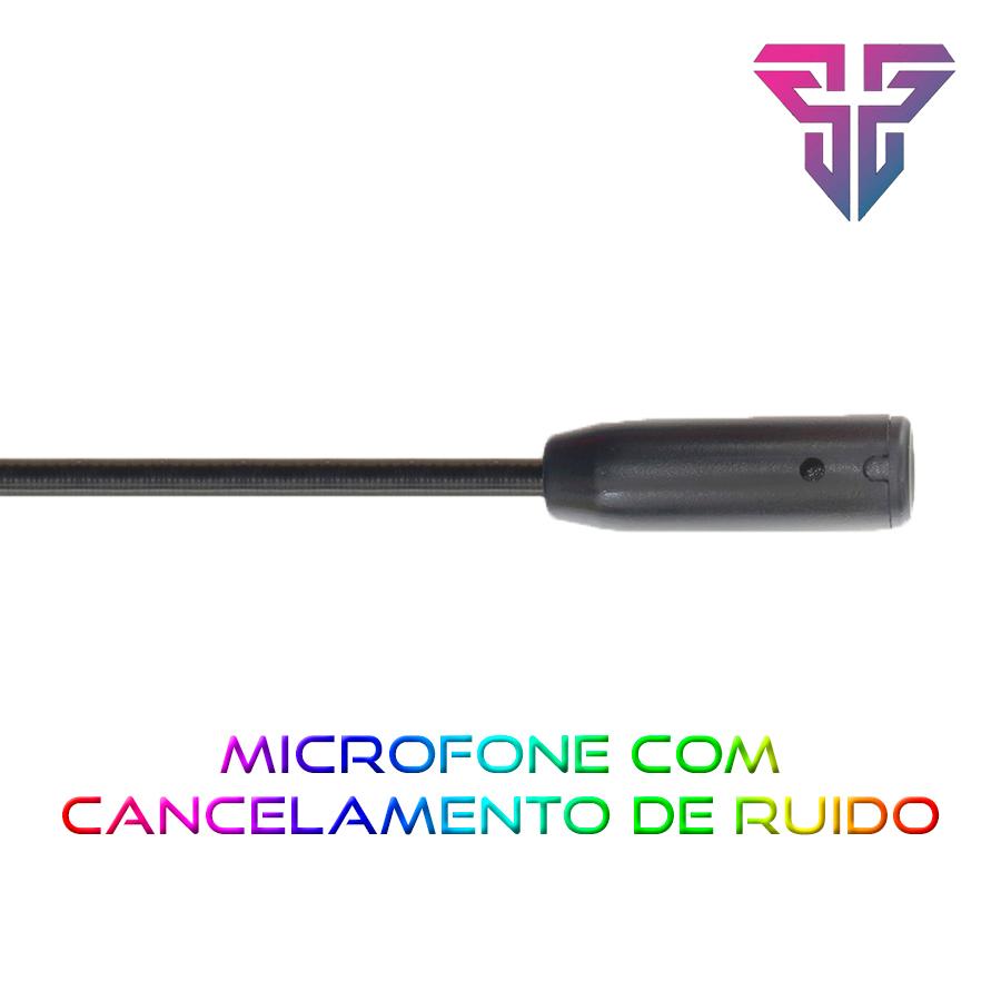 Headset Gamer Fantech Sniper HG16 - Som Surround 7.1, RGB e Microfone com Cancelamento de Ruído