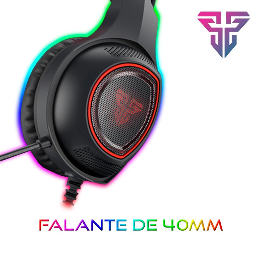 Headset Gamer Fantech Sniper HG16 - Som Surround 7.1, RGB e Microfone com Cancelamento de Ruído