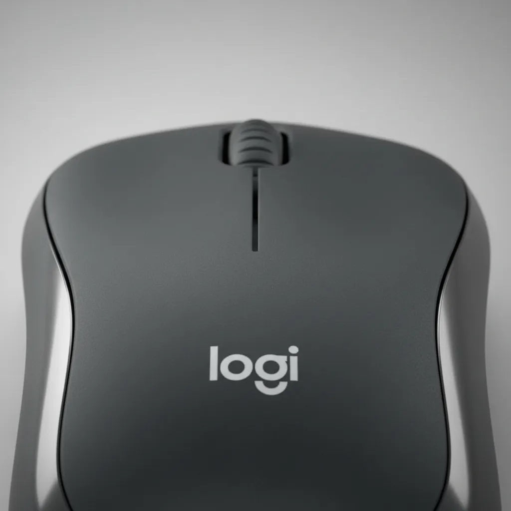 Mouse Sem Fio Logitech M220 Silent - Silencioso, Ambidestro, 18 Meses de Bateria