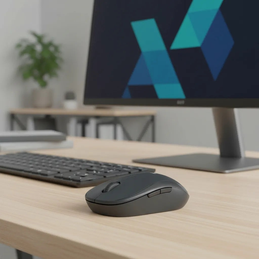 Mouse Sem Fio Logitech M220 Silent - Silencioso, Ambidestro, 18 Meses de Bateria