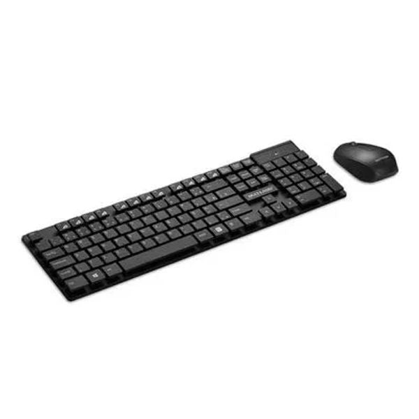 Kit Teclado e Mouse Sem Fio Multilaser TC251 - Teclas Flutuantes ABNT2 1200 DPI